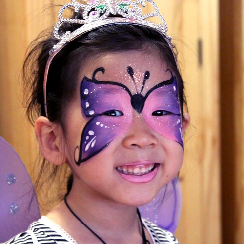 Facepainting for kids birthday party - Party Fiestar the Best